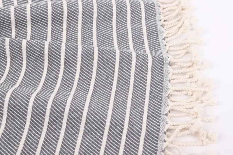 Bachelorette Favor, Quick-dry towel, Gym Towel, 70x40 Cotton Striped Towel, Cotton towel, Lightweight towel, Hammam Towel USA, Gift For Wedding Day - 8