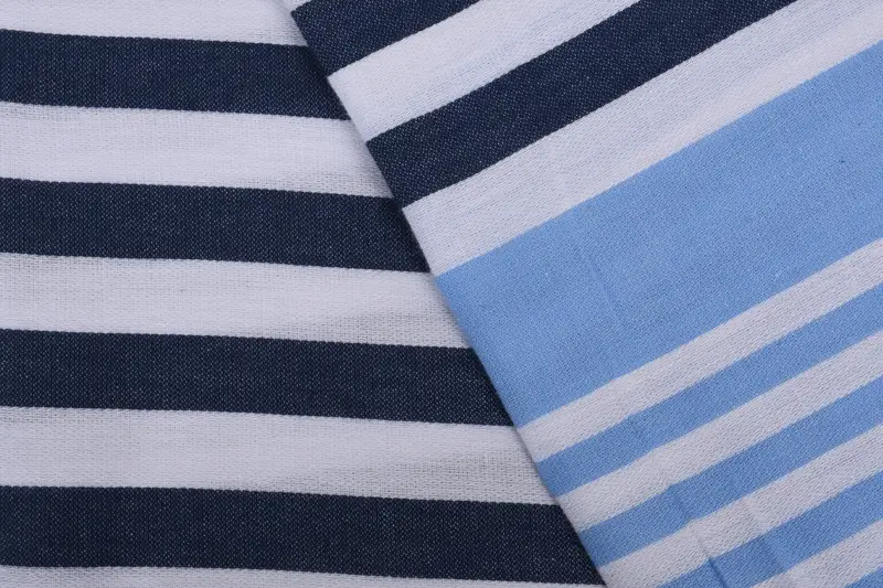 Custom Towel Beach, Soft and absorbent Turkish towel, Thin towel, Handmade Gift, Gifts For Him, Valentines Day Gift, 68x36 Cotton Striped Towel - 5