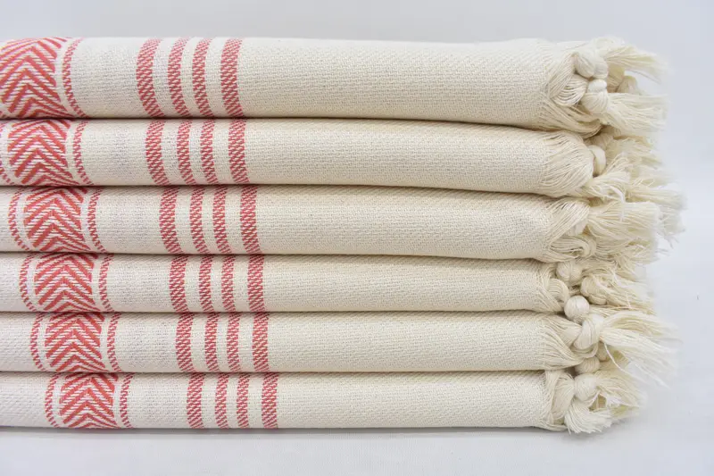 Turkish Towel Bulk, Beach Theme Bachelorette Party Gifts, Summer Gift, Home Gift, Bachelorette Party Gift, Fouta towel, 70x40 Cotton Striped Towel - 3
