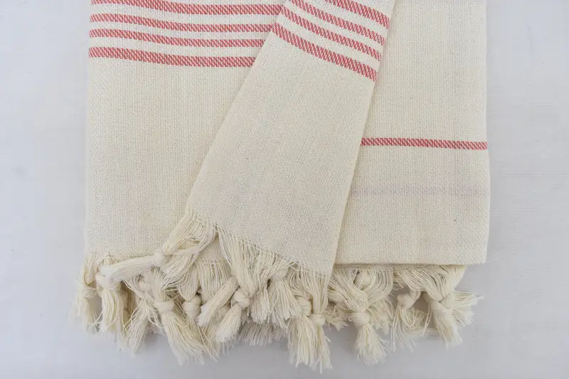 Turkish Towel Bulk, Beach Theme Bachelorette Party Gifts, Summer Gift, Home Gift, Bachelorette Party Gift, Fouta towel, 70x40 Cotton Striped Towel - 6