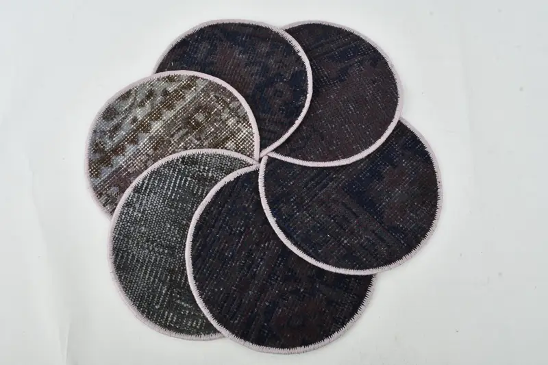 ボヘミアン ブルー & ブロンズ プレースマット、スチームパンク スタイル プレースマット