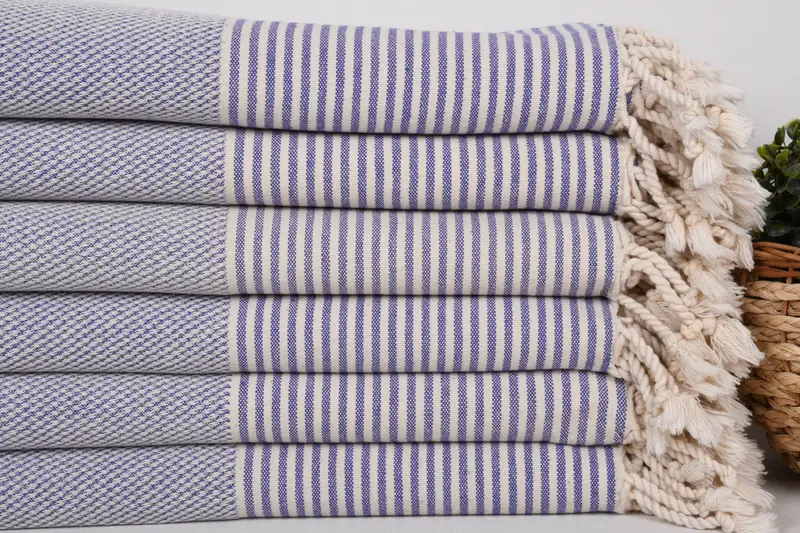 Bachelorette Party Gifts, Summer Towel, Handwoven Turkish bath towel, Beach Towel Gift, Spa Gift, 70x36 Cotton Striped Towel, Sand-free towel - 2