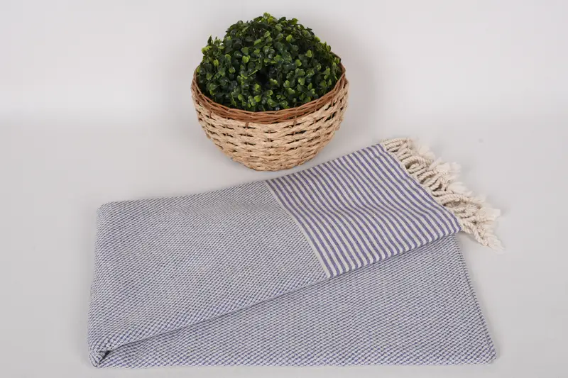 Bachelorette Party Gifts, Summer Towel, Handwoven Turkish bath towel, Beach Towel Gift, Spa Gift, 70x36 Cotton Striped Towel, Sand-free towel - 4