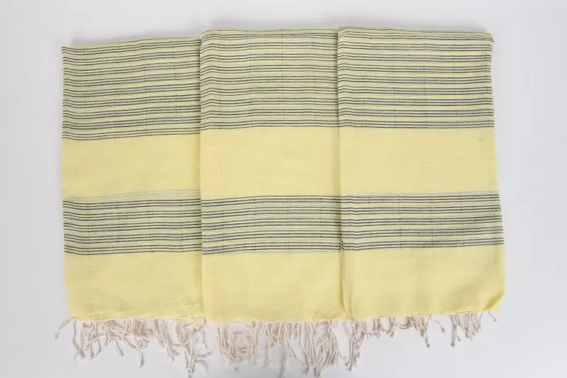 Personalized Towel, Holiday Towel, Yoga Towel, Monogrammed Beach Towel, 70x40 Cotton Striped Towel, Wedding Day Gift For Bride, Soft towel - 7