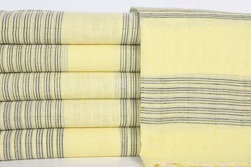 Personalized Towel, Holiday Towel, Yoga Towel, Monogrammed Beach Towel, 70x40 Cotton Striped Towel, Wedding Day Gift For Bride, Soft towel - 1