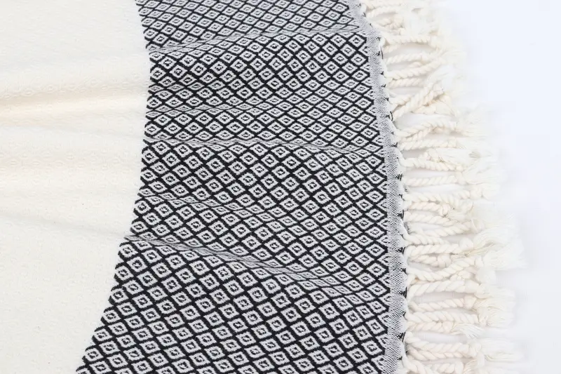Custom Towel, Quick-Dry Beach Towel, Maid Of Honor Gift, 70x36 Linen Diamond Towel, Wedding Gifts Towel, Personalized Turkish Beach Towel - 8