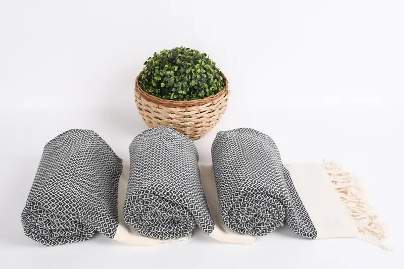 76x36 Cotton Diamond Towel, Monogram Beach Towel, Home Decor Towel, Halloween Bachelorette Party Favors, Thin towel, Sand-resistant towel - 8