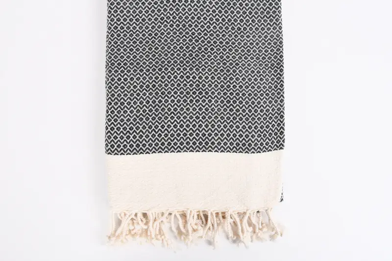 76x36 Cotton Diamond Towel, Monogram Beach Towel, Home Decor Towel, Halloween Bachelorette Party Favors, Thin towel, Sand-resistant towel - 3