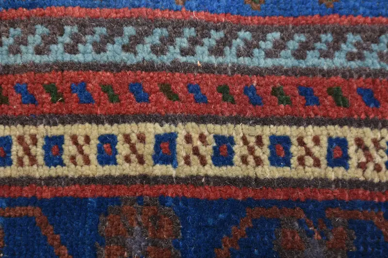 Ethnical Kilim Rug Pillow, Neutral Pillow Sham, Pillow, 14x14 Blue Cushion Cover, Outdoor Cushion, Pillow for Couch, Pillow for Sofa - 3