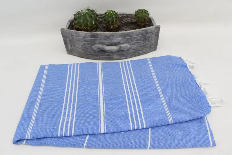 Spa Towel, Bachelorette Favor, Lightweight Turkish towel, Sand-resistant towel, Yoga Towel, 70x40 Cotton Striped Towel, Bachelorette Party Favors - 5