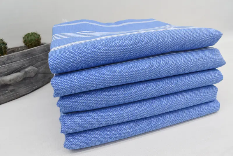 Spa Towel, Bachelorette Favor, Lightweight Turkish towel, Sand-resistant towel, Yoga Towel, 70x40 Cotton Striped Towel, Bachelorette Party Favors - 4