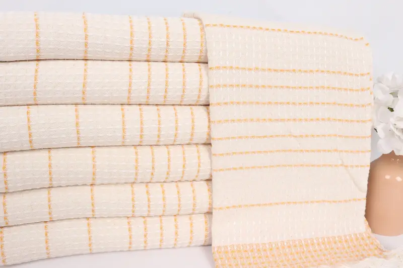 40x20 Cotton Waffle Towel, Customized Towels, Personalized Hand Towel, Guest Towel, Custom Wedding Gifts, Personalized Kitchen Towel, Wedding Favors - 2
