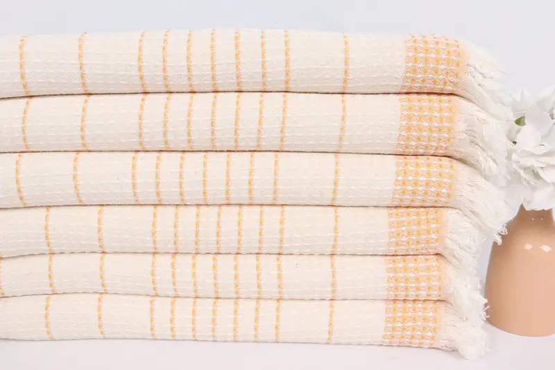 40x20 Cotton Waffle Towel, Customized Towels, Personalized Hand Towel, Guest Towel, Custom Wedding Gifts, Personalized Kitchen Towel, Wedding Favors - 3