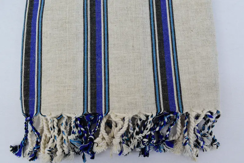 Thin towel, 70x38 Cotton Striped Towel, Wedding Favors, Bridal Shower Gift, Best Friend Christmas Gift, Turkish Beach Towel Monogram, Holiday Towel - 3