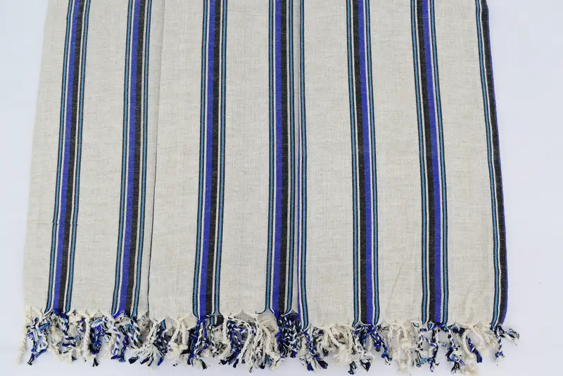 Thin towel, 70x38 Cotton Striped Towel, Wedding Favors, Bridal Shower Gift, Best Friend Christmas Gift, Turkish Beach Towel Monogram, Holiday Towel - 7