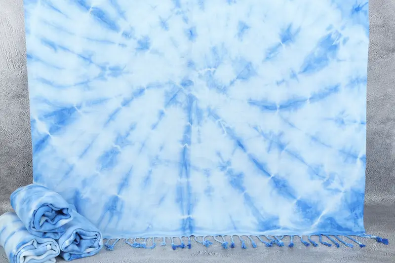Hammam towel, Merry Christmas Gifts, Bath towel, Custom Towel Beach, Handwoven Turkish Towel, Bridal Shower Gift, 68x36 Cotton Tie Dye Towel - 6