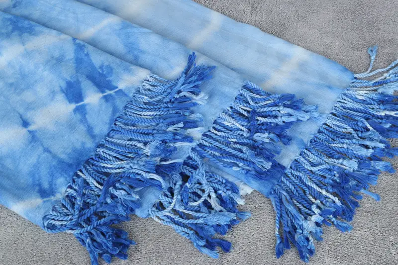 Hammam towel, Merry Christmas Gifts, Bath towel, Custom Towel Beach, Handwoven Turkish Towel, Bridal Shower Gift, 68x36 Cotton Tie Dye Towel - 4