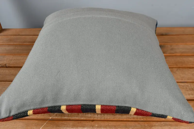 Cushion, 16x16 Red Cushion Case, Pillow for Couch, Kilim Pillow Cover, Pillow for Sofa, Vintage Kilim Pillow Pillow Case - 5