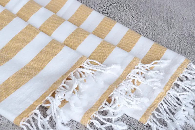 44x20 Cotton Striped Towel, Monogram Towels, Housewarming Gift, Personalized Hand Towel, Wedding Gift, Merry Christmas Gifts, Monogrammed Hand Towel - 5