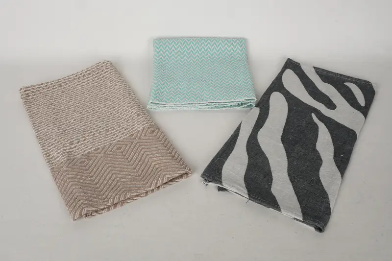 36x18 Cotton Set of 10 Towel, Bathroom Towels, Small Bath Towels, Bachelor Towel, Organic Towel, Personalized Kitchen Towel, Customized Towels - 5