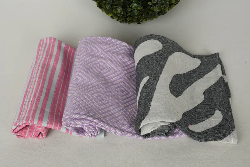 36x18 Cotton Set of 10 Towel, Bathroom Towels, Small Bath Towels, Bachelor Towel, Organic Towel, Personalized Kitchen Towel, Customized Towels - 8