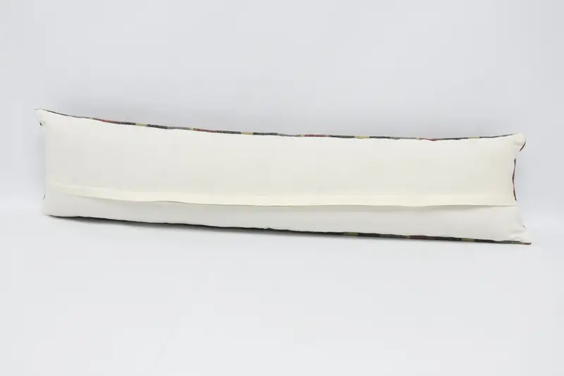 Vintage Pillow, Pillow for Couch, Pet Cushion Cover, Tribal Pillow Cover, Cushion, Kilim Rug Pillow Cover, 12x48 Blue Pillow Case, Turkish Pillow - 6