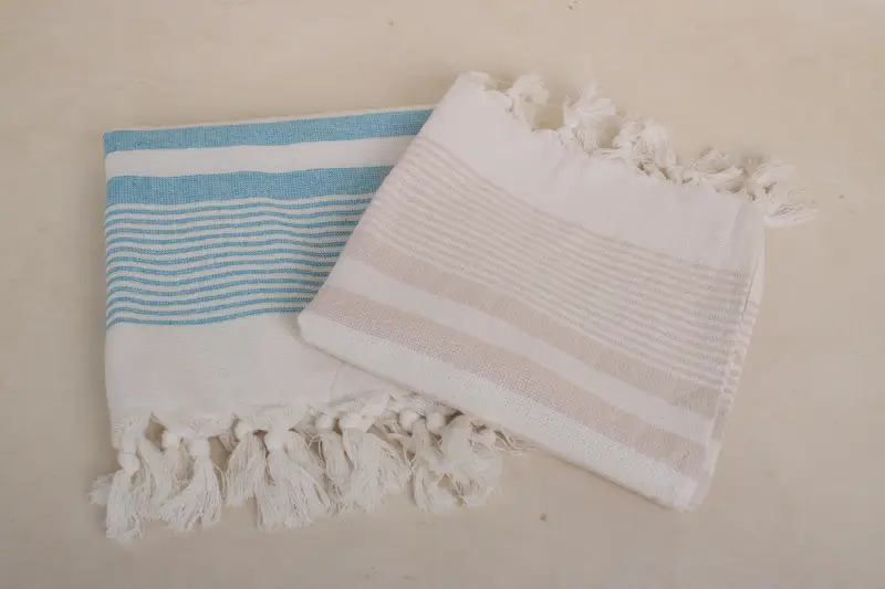 36x18 Cotton Striped Terry Towel, Personalized Gifts, Personalized Hand Towel, Turkish Tea Towel, Bridal Shower Gifts, Wedding Anniversary Gift - 5