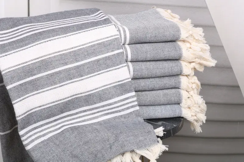 Bachelorette Party Towel Navy Cotton 40x71 Inches, Personalized Gift