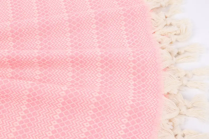 Christmas Favors, Turkish bath towel, Large Turkish Towel, Handmade Gift, Peshtemal Towel, 70x38 Cotton Diamond Towel, Pool Towels, Kids Beach Towel - 8