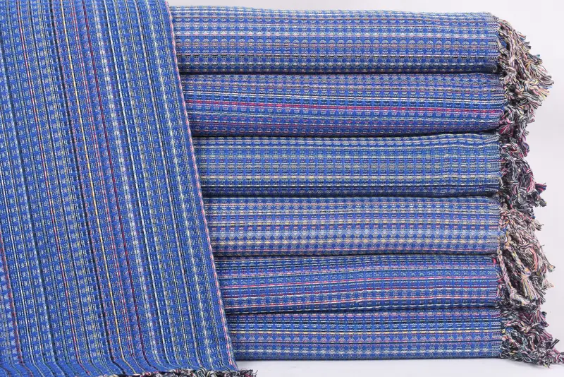 Guest Towel, Bridal Shower Favor, Bachelorette Party Gifts, Turkish bath towel, 70x40 Cotton Geometric Towel, Wedding Towel, Absorbent Turkish towel - 1
