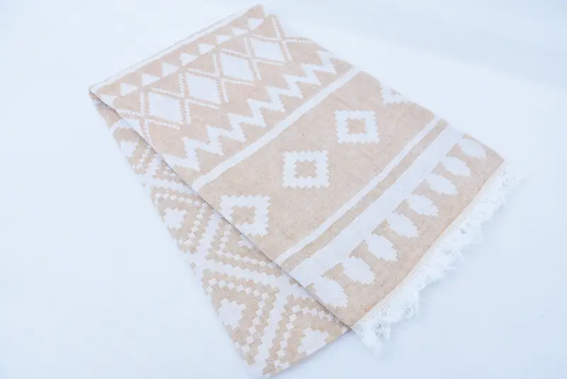 Lightweight Turkish towel, Beach Towel Gift, Bridal Shower Gift, Custom Gifts, 68x40 Cotton Aztec Towel, Gym Towel, Miami Bachelorette Party Favors - 6