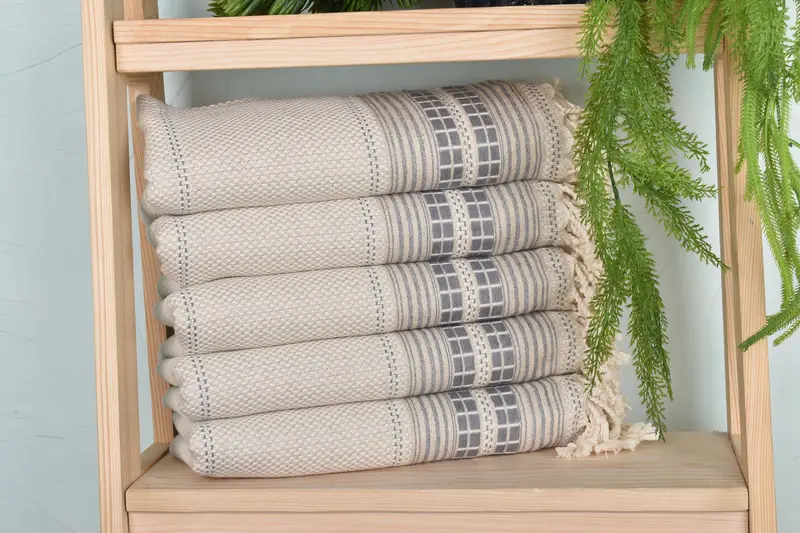 Luxury Beach Towel, 68x40 Linen Striped Towel, Mother Of The Groom Gift, Home Decor Gifts, Bridemaids Beach Towel, Best Beach Towel, Turkish towel - 2