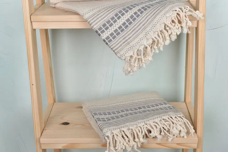 Luxury Beach Towel, 68x40 Linen Striped Towel, Mother Of The Groom Gift, Home Decor Gifts, Bridemaids Beach Towel, Best Beach Towel, Turkish towel - 5