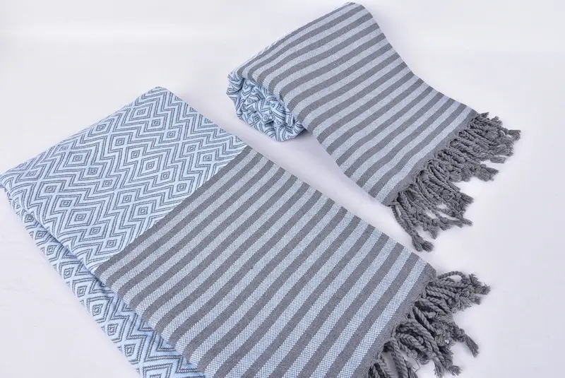 Mother Of The Groom Gift, 70x40 Cotton Diamond Towel, Organic Cotton Towel, Gym Towel, Turkish towel, Thin towel, Large Turkish Towel, Wedding Towel - 7