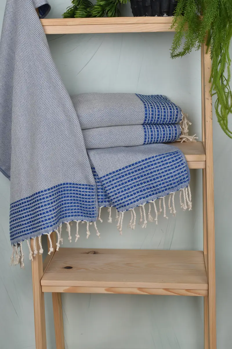 Monogram Hand Towel, Bachelor Bachelorette Party Favors, 40x20 Cotton Striped Towel, Gift For Him, Small Bath Towels, Monogram Kitchen Towel - 6