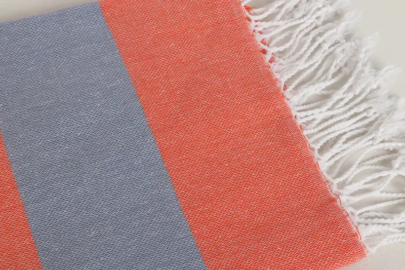 Quick-dry peshtemal, Monogram Beach Towel, Wedding Gift, Beach Size Towel, Wedding Anniversary Gift, House Warming Gift, 70x40 Cotton Striped Towel - 5