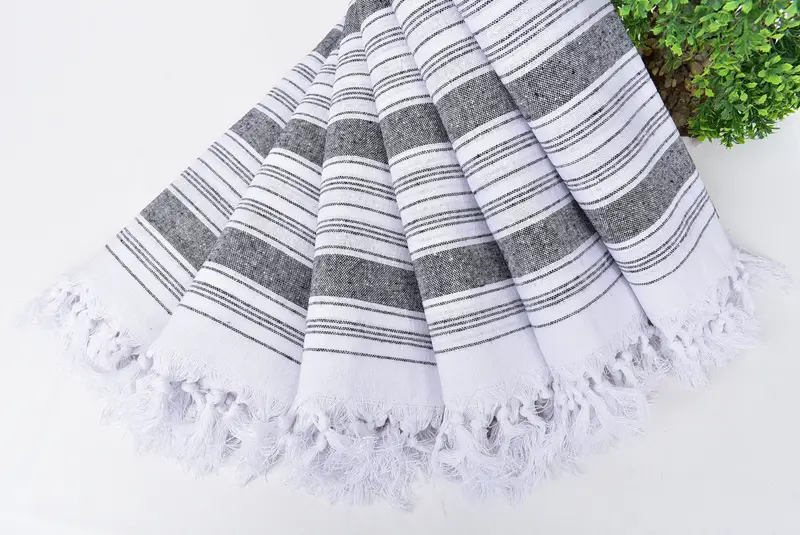 Wedding Gift Ideas, Beach Towel Bulk, 68x32 Cotton Striped Towel, Spa Towel, Girls Weekend Getaways Gifts, Bachelorette Party Gift, Gifts For Him - 4
