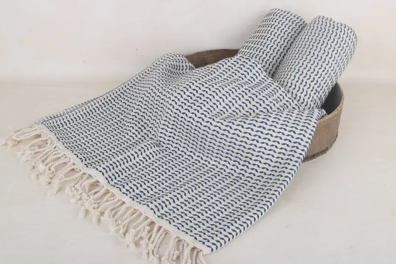 Maid Of Honor Gift, 70x40 Cotton Diamond Towel, Custom Wedding Towel, Luxury towel, Wedding Favors, Customized Turkish Towel, Custom Beach Towel - 6