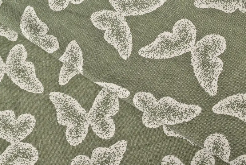 Woven Blanket, 96x80 Cotton Butterfly Pattern Towel, Custom Blanket, Bridal Shower Favors, Wedding Gift Customized Blanket, Throw Blanket Couch - 7