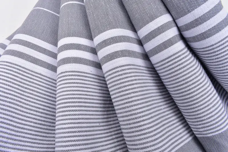 40x24 Cotton Striped Towel, Embroidery Towel, Bridesmaid Proposal Gift, Bathroom Towels, Summer Towel, Personalized Gift, Small Bath Towels - 5