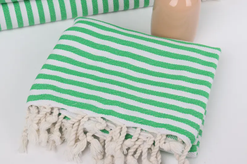 70x40 Cotton Striped Towel, Personalized Turkish Towel, Thin towel, Turkish Towel USA, Yoga Towel, Beach Wedding Favor, Welcome Wedding Gift - 5
