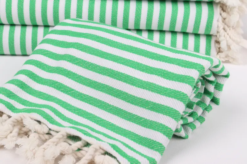 70x40 Cotton Striped Towel, Personalized Turkish Towel, Thin towel, Turkish Towel USA, Yoga Towel, Beach Wedding Favor, Welcome Wedding Gift - 4