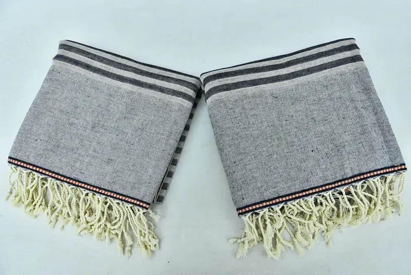 Handmade Gift, Sand-resistant towel, First Wedding Anniversary Gift, Best Friend Gift, Organic Beach Towel, Guest Towel, Valentines Day Gift For Him - 4