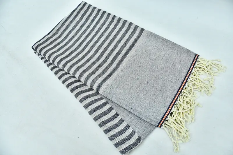 Handmade Gift, Sand-resistant towel, First Wedding Anniversary Gift, Best Friend Gift, Organic Beach Towel, Guest Towel, Valentines Day Gift For Him - 5