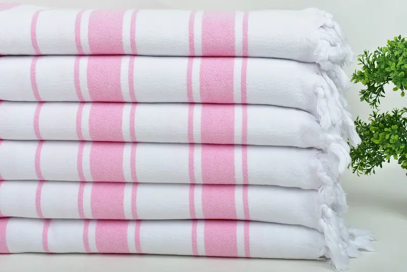 Quick-Dry Beach Towel, Embroidered Towel, Luxury towel, Beach Towel Personalized, 68x36 Cotton Striped Terry Towel, Anniversary Gift For Her - 3