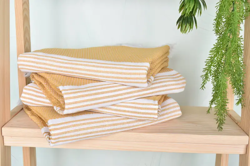 70x40 Cotton Striped Towel, Personalized Turkish bath towel for home decor, Bridal Party Gifts, Absorbent Turkish towel, Bridesmaid Gift, Soft towel - 7