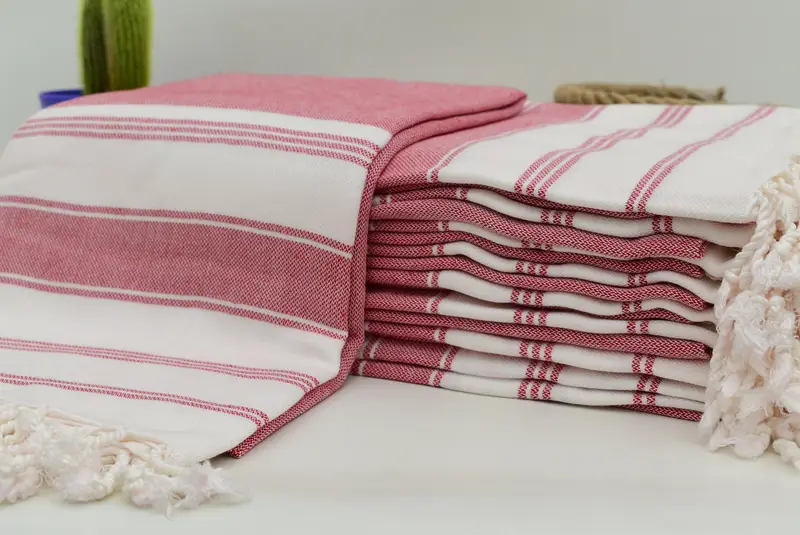 Lightweight Turkish towel, Personalized Bridesmaid Beach Towel, Peshtemal, 76x40 Cotton Striped Towel, Bachelorette Party Gift, Home Decor Gifts - 2