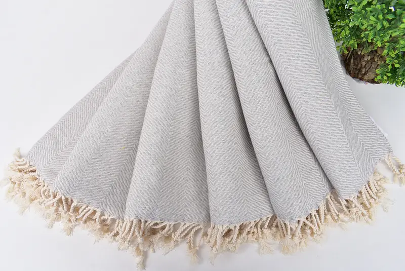 Personalized Kitchen Towel, Bathroom Towels, 40x20 Cotton Chevron Towel, Bridesmaid Gifts, Boyfriend Christmas Gift, Wedding Anniversary Gift - 4