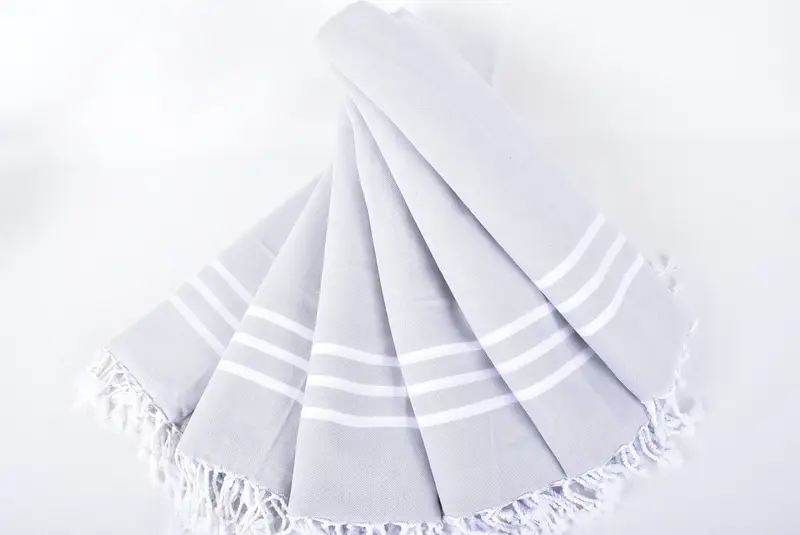 Düğün iyilikleri, onun için hediyeler, en iyi arkadaş düğün hediyesi, özel hediyeler, 40x24 pamuklu çizgili havlu, kişiselleştirilmiş mutfak havlu, Türk çay havlu - 4