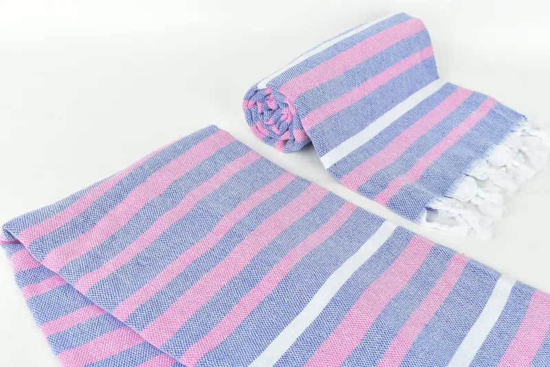 Summer Gift, Handmade Gift, Best Friend Gift, 70x40 Cotton Striped Towel, Organic Towel, Monogram Towels, Bachelorette Party Gifts Bridesmaids - 7